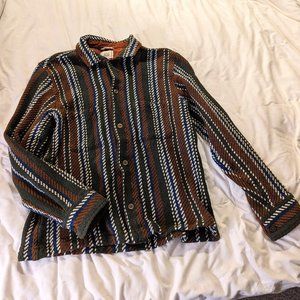 Urban Outfitters BDG Kane Exploded Stripe Shirt